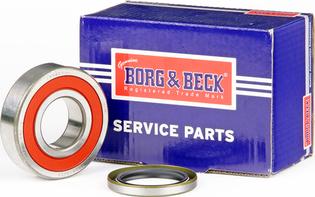 Borg & Beck BWK183 - Комплект подшипника ступицы колеса autosila-amz.com