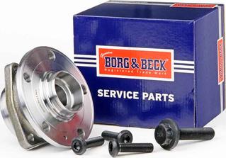 Borg & Beck BWK1356 - Комплект подшипника ступицы колеса autosila-amz.com