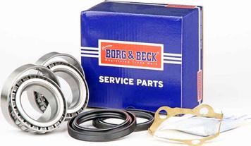 Borg & Beck BWK133 - Комплект подшипника ступицы колеса autosila-amz.com
