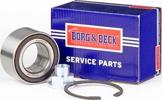 Borg & Beck BWK1290 - Комплект подшипника ступицы колеса autosila-amz.com