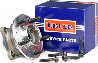 Borg & Beck BWK1241 - Комплект подшипника ступицы колеса autosila-amz.com