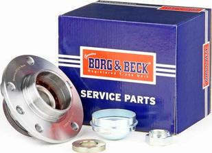 Borg & Beck BWK1251 - Комплект подшипника ступицы колеса autosila-amz.com
