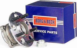 Borg & Beck BWK1262 - Комплект подшипника ступицы колеса autosila-amz.com