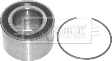 Borg & Beck BWK126 - Комплект подшипника ступицы колеса autosila-amz.com