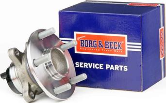 Borg & Beck BWK1212 - Комплект подшипника ступицы колеса autosila-amz.com