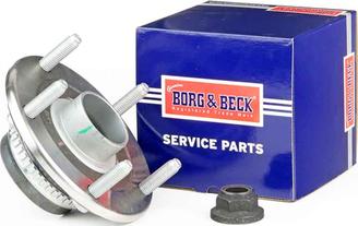 Borg & Beck BWK1280 - Комплект подшипника ступицы колеса autosila-amz.com