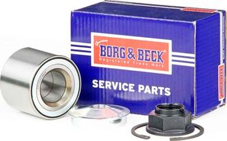 Borg & Beck BWK1282 - Комплект подшипника ступицы колеса autosila-amz.com