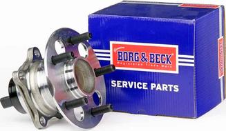 Borg & Beck BWK1278 - Комплект подшипника ступицы колеса autosila-amz.com