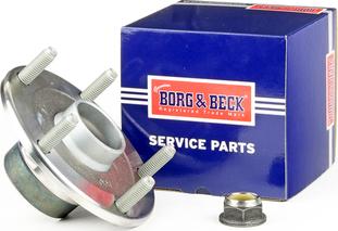 Borg & Beck BWK863 - Комплект подшипника ступицы колеса autosila-amz.com