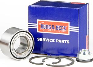 Borg & Beck BWK806 - Комплект подшипника ступицы колеса autosila-amz.com