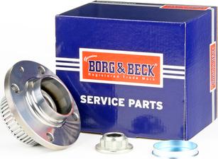 Borg & Beck BWK808 - Комплект подшипника ступицы колеса autosila-amz.com