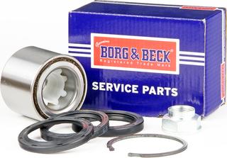 Borg & Beck BWK817 - Комплект подшипника ступицы колеса autosila-amz.com