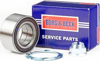 Borg & Beck BWK881 - Комплект подшипника ступицы колеса autosila-amz.com