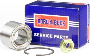 Borg & Beck BWK839 - Комплект подшипника ступицы колеса autosila-amz.com