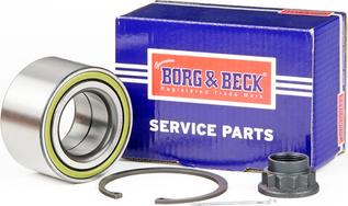 Borg & Beck BWK824 - Комплект подшипника ступицы колеса autosila-amz.com