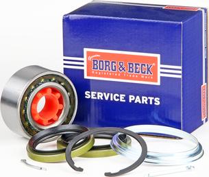 Borg & Beck BWK335 - Комплект подшипника ступицы колеса autosila-amz.com
