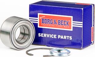 Borg & Beck BWK322 - Комплект подшипника ступицы колеса autosila-amz.com