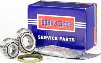 Borg & Beck BWK201 - Комплект подшипника ступицы колеса autosila-amz.com