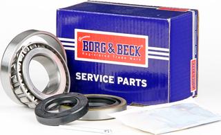Borg & Beck BWK230 - Комплект подшипника ступицы колеса autosila-amz.com