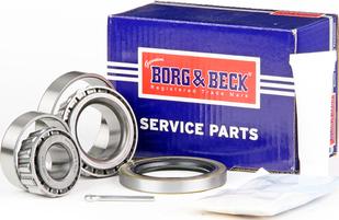Borg & Beck BWK231 - Комплект подшипника ступицы колеса autosila-amz.com