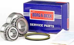 Borg & Beck BWK233 - Комплект подшипника ступицы колеса autosila-amz.com