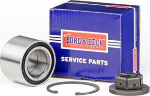 Borg & Beck BWK745 - Комплект подшипника ступицы колеса autosila-amz.com