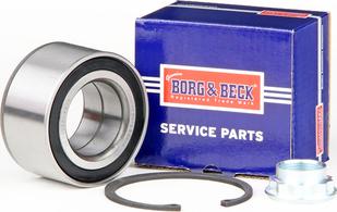 Borg & Beck BWK743 - Комплект подшипника ступицы колеса autosila-amz.com