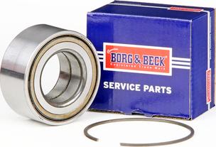 Borg & Beck BWK751 - Комплект подшипника ступицы колеса autosila-amz.com