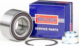 Borg & Beck BWK714 - Комплект подшипника ступицы колеса autosila-amz.com
