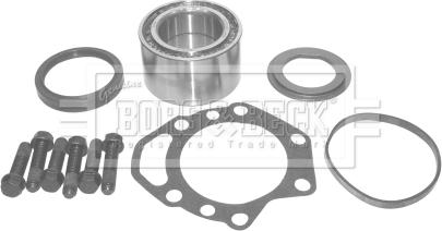 Borg & Beck BWK784 - Комплект подшипника ступицы колеса autosila-amz.com