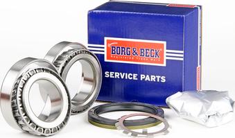 Borg & Beck BWK785 - Комплект подшипника ступицы колеса autosila-amz.com
