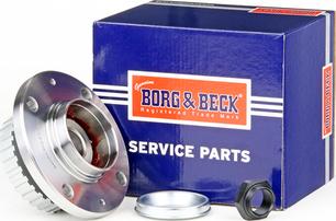 Borg & Beck BWK730 - Комплект подшипника ступицы колеса autosila-amz.com