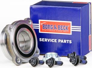 Borg & Beck BWK732 - Комплект подшипника ступицы колеса autosila-amz.com