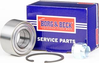 Borg & Beck BWK724 - Комплект подшипника ступицы колеса autosila-amz.com