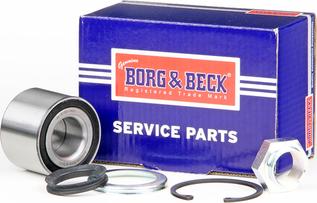 Borg & Beck BWK725 - Комплект подшипника ступицы колеса autosila-amz.com