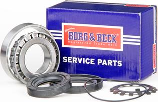 Borg & Beck BWK775 - Комплект подшипника ступицы колеса autosila-amz.com