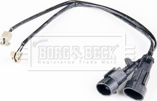 Borg & Beck BWL3052 - Сигнализатор, износ тормозных колодок autosila-amz.com