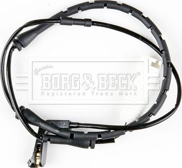 Borg & Beck BWL3029 - Сигнализатор, износ тормозных колодок autosila-amz.com