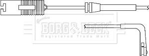 Borg & Beck BWL3079 - Сигнализатор, износ тормозных колодок autosila-amz.com