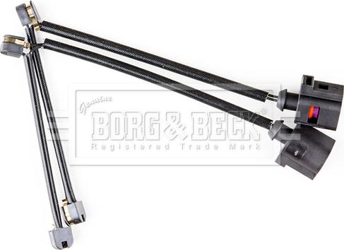 Borg & Beck BWL3078 - Сигнализатор, износ тормозных колодок autosila-amz.com