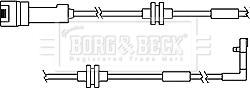 Borg & Beck BWL3077 - Сигнализатор, износ тормозных колодок autosila-amz.com