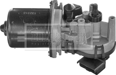 Borg & Beck BWM1005 - Двигатель стеклоочистителя autosila-amz.com