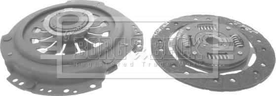Borg & Beck HK9529 - Комплект сцепления autosila-amz.com