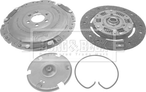 Borg & Beck HK6400 - Комплект сцепления autosila-amz.com