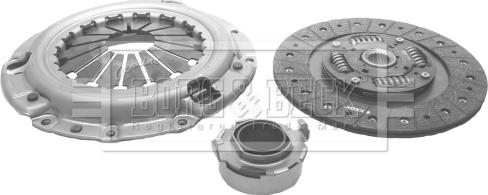 Borg & Beck HK6472 - Комплект сцепления autosila-amz.com