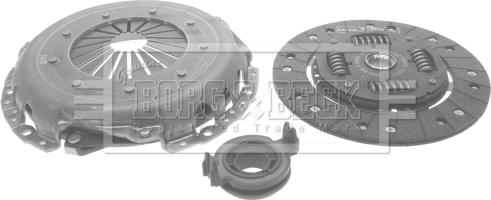 Borg & Beck HK6586 - Комплект сцепления autosila-amz.com