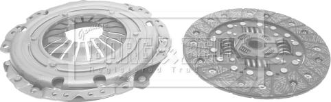 Borg & Beck HK6629 - Комплект сцепления autosila-amz.com