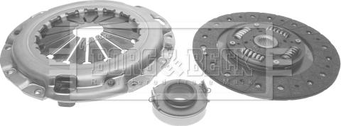 Borg & Beck HK6017 - Комплект сцепления autosila-amz.com