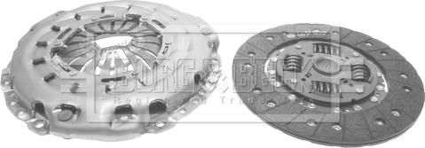 Borg & Beck HK2416 - Комплект сцепления autosila-amz.com