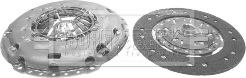 Borg & Beck HK2413 - Комплект сцепления autosila-amz.com